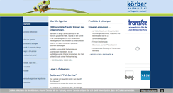 Desktop Screenshot of koerber-werbemittel.de